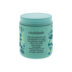 Vela Aromática Verde “VITALIDADE”