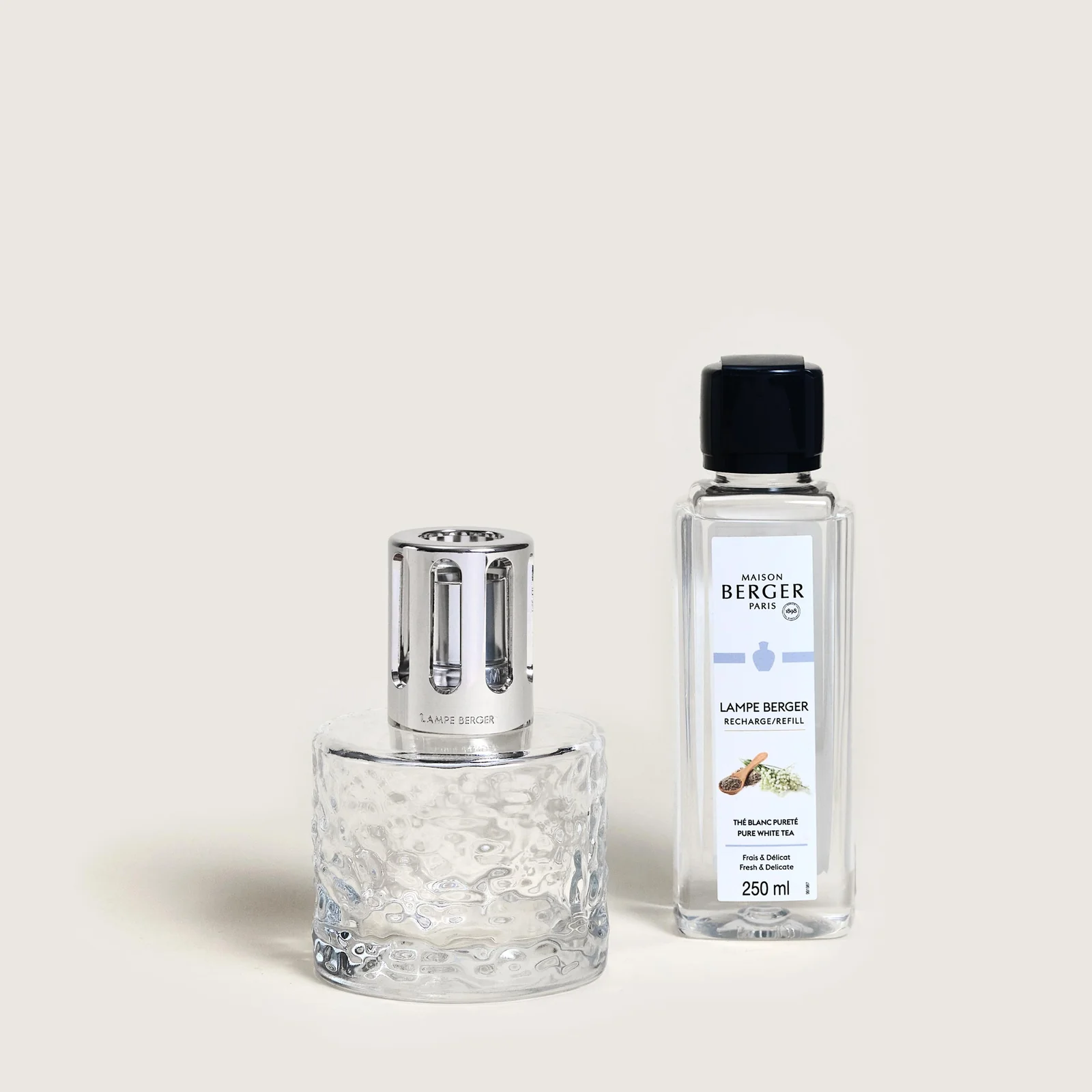 Coffret Lâmpada Catalítica Mirage Transparente + 250ml Puro Chá Branco - Image 4